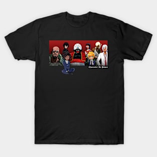 Black Team Anime T-Shirt